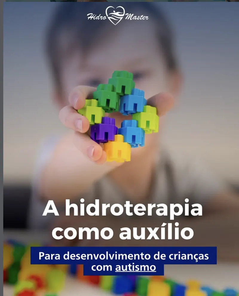 Hidroterapia como auxílio no desenvolvimento de crianças com autismo